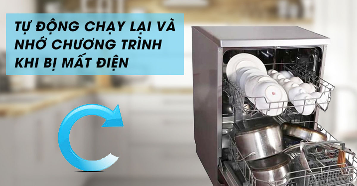 Các tính năng trên máy rửa chén hiện nay