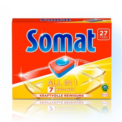 Viên rửa bát Somat All in one 27 viên